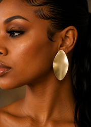 ENOUGH SAID EARRINGS - GOLD