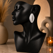 ENOUGH SAID EARRINGS - SILVER