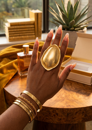 SOLID GOLD STATUS RING