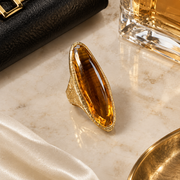 HIGH DRAMA RING - AMBER