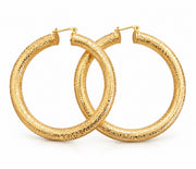IT GIRL HOOP EARRINGS GOLD