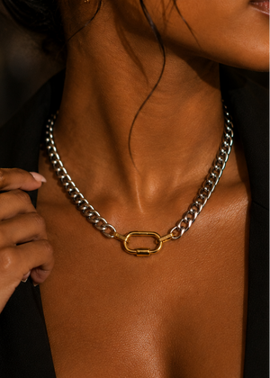 LOCKED IN CLASP NECKLACE