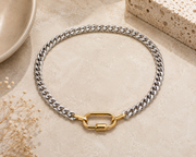 LOCKED IN CLASP NECKLACE