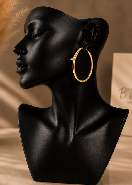 NAILED IT EARRINGS - GOLD