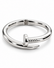 NAILED IT-SILVER BRACELET