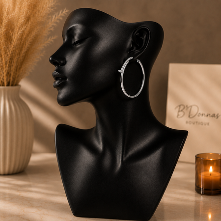 NAILED IT EARRINGS - SILVER