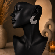 PLAY NO GAMES EARRINGS - SILVER