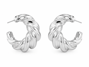 PLOT TWIST EARRINGS - SILVER