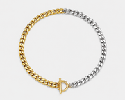 SPLIT DECISION CHAIN NECKLACE