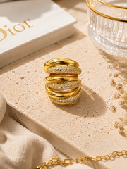 STACKED INTENTIONS RING