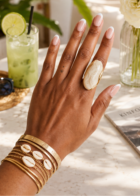 STONE COLD CHIC - CREAM SWIRL